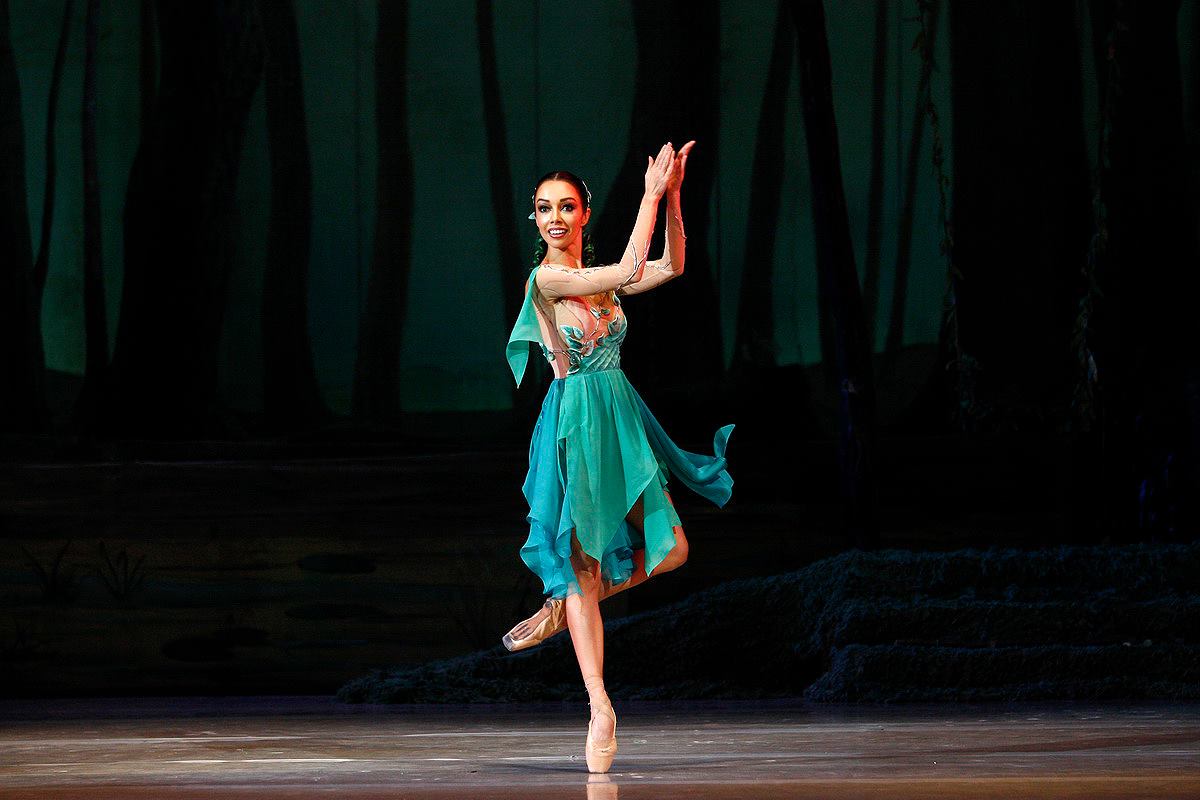 The Forest Song A fragment from a ballet. Mavka - Kateryna Kukhar.
