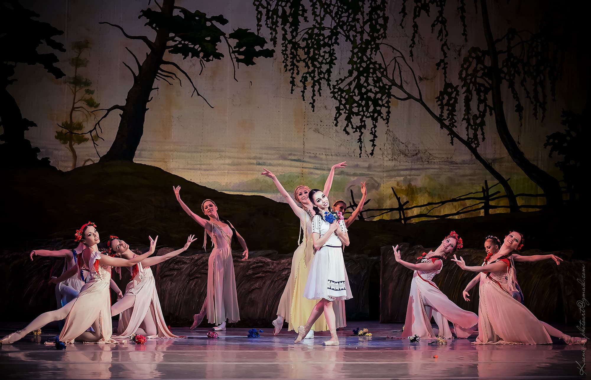 The Forest Song A fragment from a ballet. Mavka - Kateryna Kukhar.